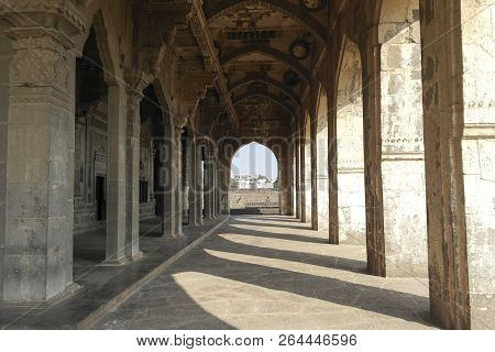 Architectural Elements Of A Decor Of A Tomb And The Mosque 