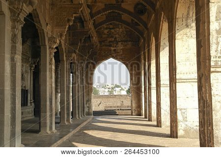 Architectural Elements Of A Decor Of A Tomb And The Mosque 