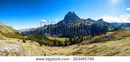 A View Of Pic Du Midi Ossau, France, Pyrenees