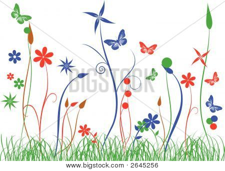 Bloem ornamenten