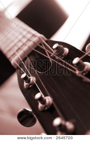 Guitare bouchent