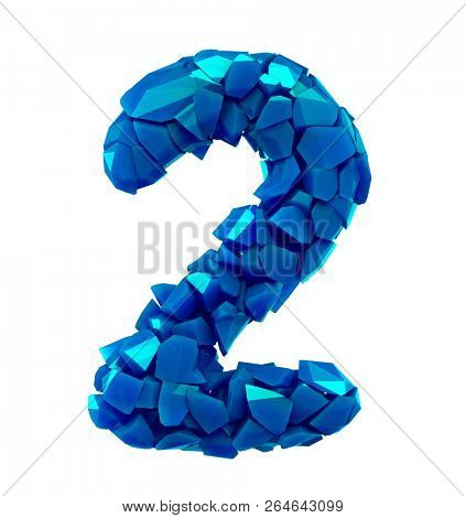 Number Two 2 3D 图片和照片(免费试用) | Bigstock