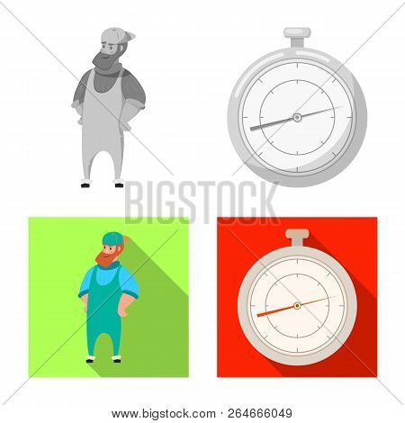 Isolated Object Of Goods And Cargo Logo. Collection Of Goods And Warehouse Vector Icon For Stock.
