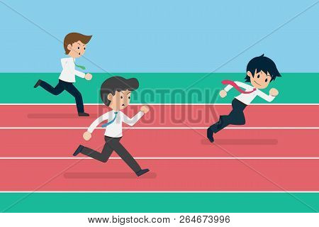 Salary Man 01 Business Competition.
Business Competition Is Like Running.