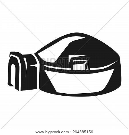 Big Igloo Icon. Simple Illustration Of Big Igloo Icon For Web Design Isolated On White Background