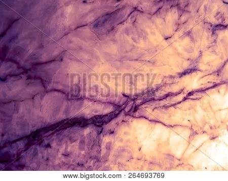 Marble Granite Stone Amethyst Color White Yellow Wave