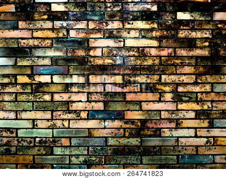 Ancient Blick Wall Background And Blick Surface