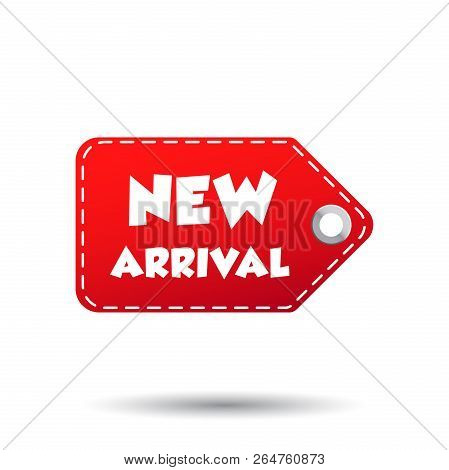 New Arrival Hang Tag. Label Vector Illustration On White Backgro