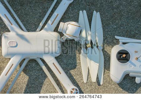 Top View Kit For Kopter And Its Configuration.