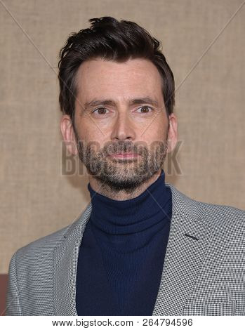 LOS ANGELES - OCT 10:  David Tennant arrives to the HBO  