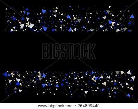 Bang, Burst, Moved Particles, Vector Explosion Background. Broken Glass Moving Memphis Bright Fragme