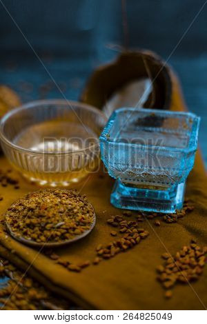 Home Remedy To Control Hair Fall I.e. Fenugreek Seeds Or Methi Seeds Or Methi Dana With Coconut Oil