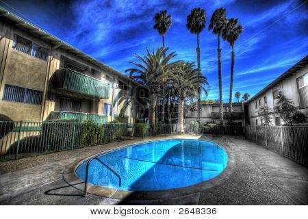 Utrolige swimmingpool Hdr