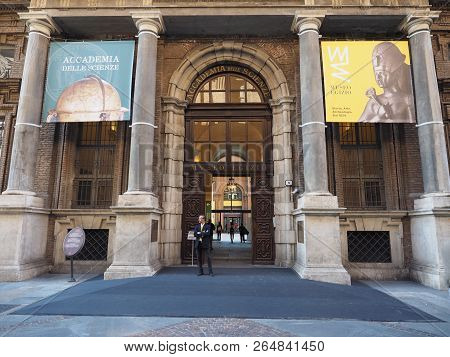 Egyptian Museum (museo Egizio) In Turin