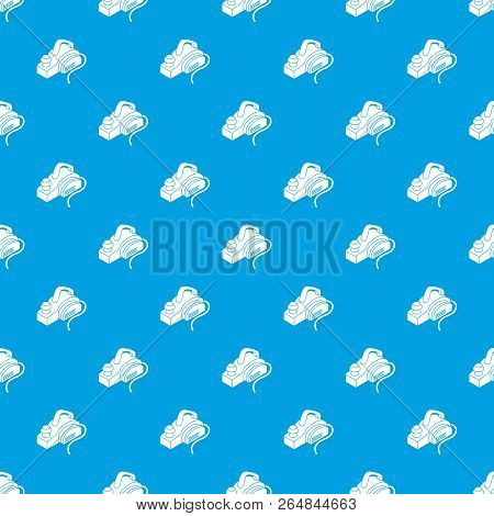 Hand Power Tool Pattern Vector Seamless Blue Repeat For Any Use