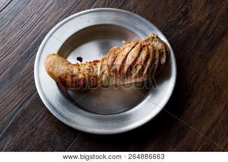 Turkish Food Rice Stuffed Tripe Sirdan Dolma / Shirdan From Adana Offal Food.