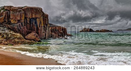 Cruit Island - World Of Red Granite Rock. Cruit Island (irish: An Chruit ) Is A Small Inhabited Isla