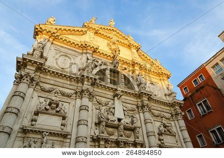 Church Of St. Moses (construction 1668-1682 Years), Venice, Italy