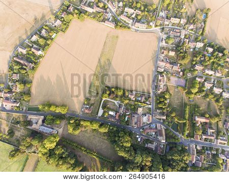 View Of Torfou In Essonne, Ile-de-france, France
