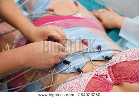 Myostimulation. Hardware Cosmetology. Body Care. Non Surgical Body Sculpting. Anti-cellulite And Ant