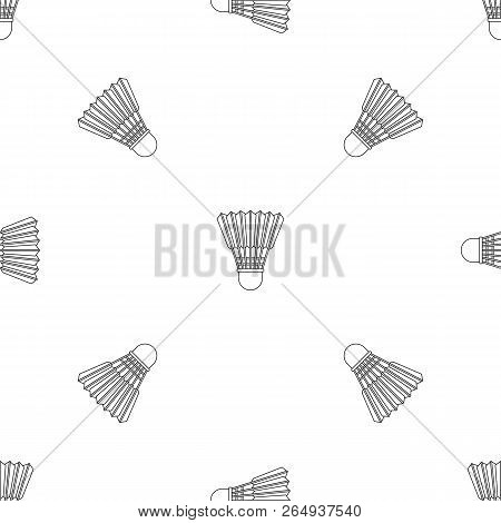 Shuttle Birdie Pattern Seamless Vector Repeat Geometric For Any Web Design