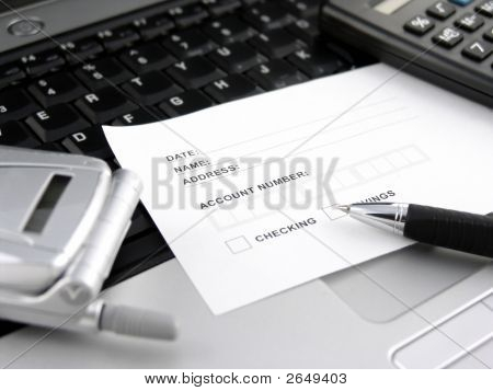 银行存款 / 提款单