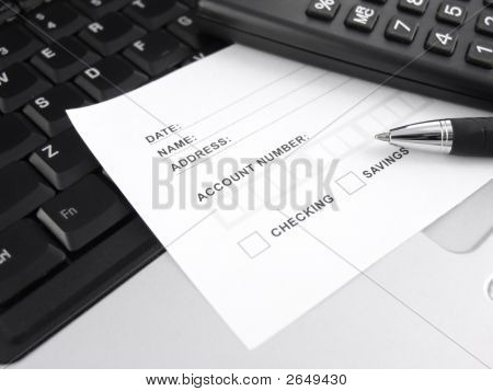 银行存款 / 提款单