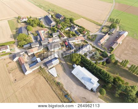 View Of Estouches In Essonne, Ile-de-france, France