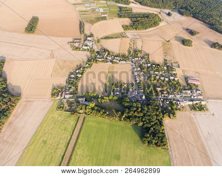 View Of Torfou In Essonne, Ile-de-france, France