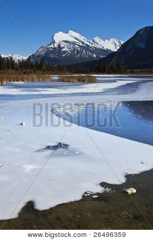 Mount Rundle refleksje