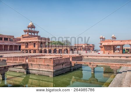 Red Fort Of Agra. Unesco World Heritage Site.