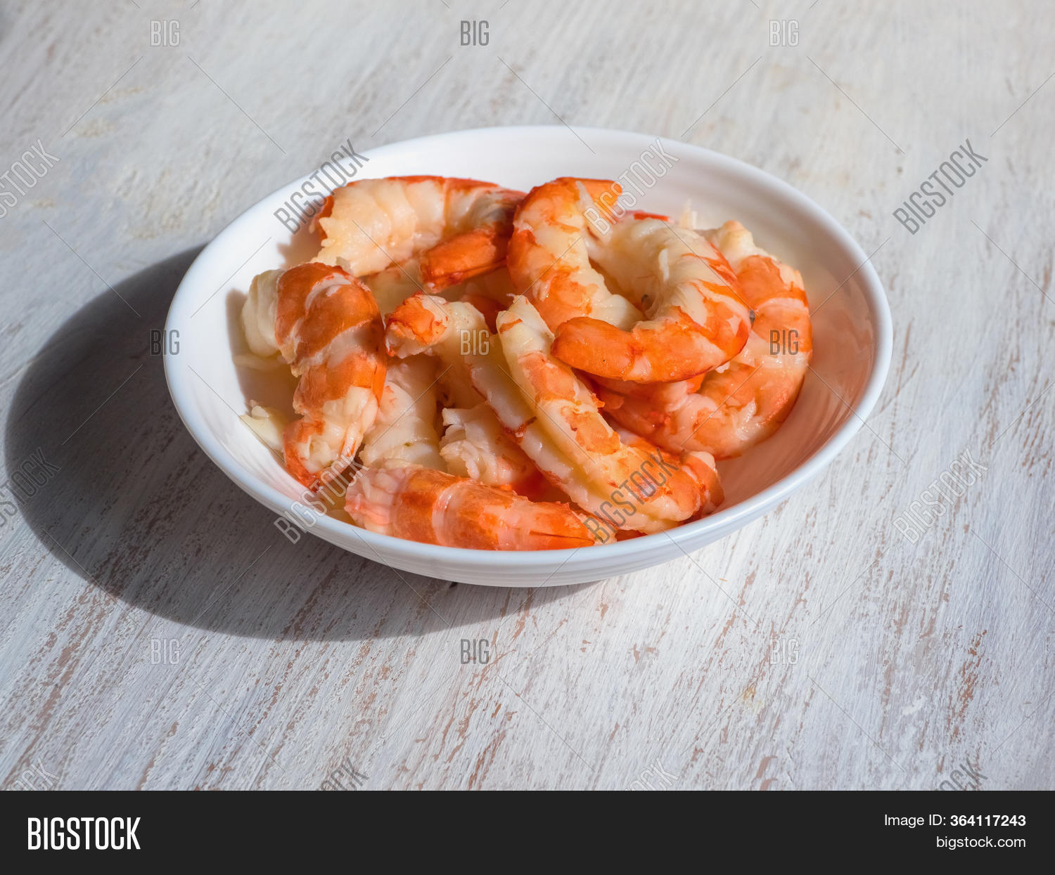 Peeled Prawns Bowl. Image & Photo (Free Trial) Bigstock