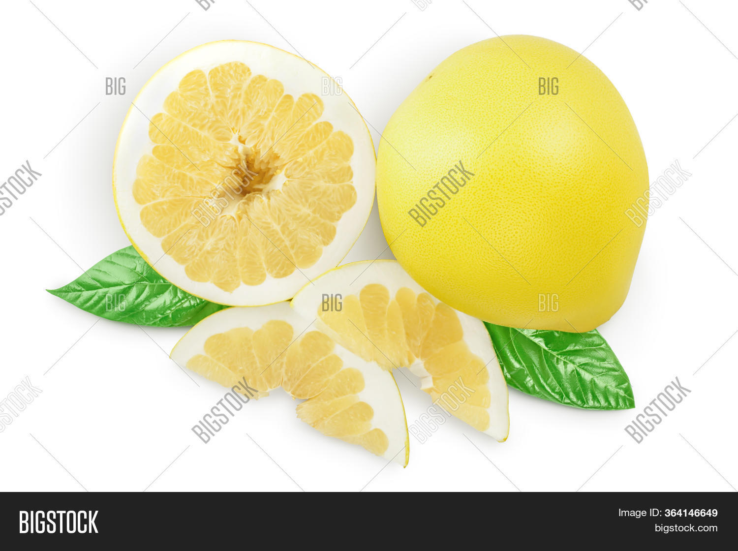 Pomelo Slice Leaf Image & Photo (Free Trial) Bigstock