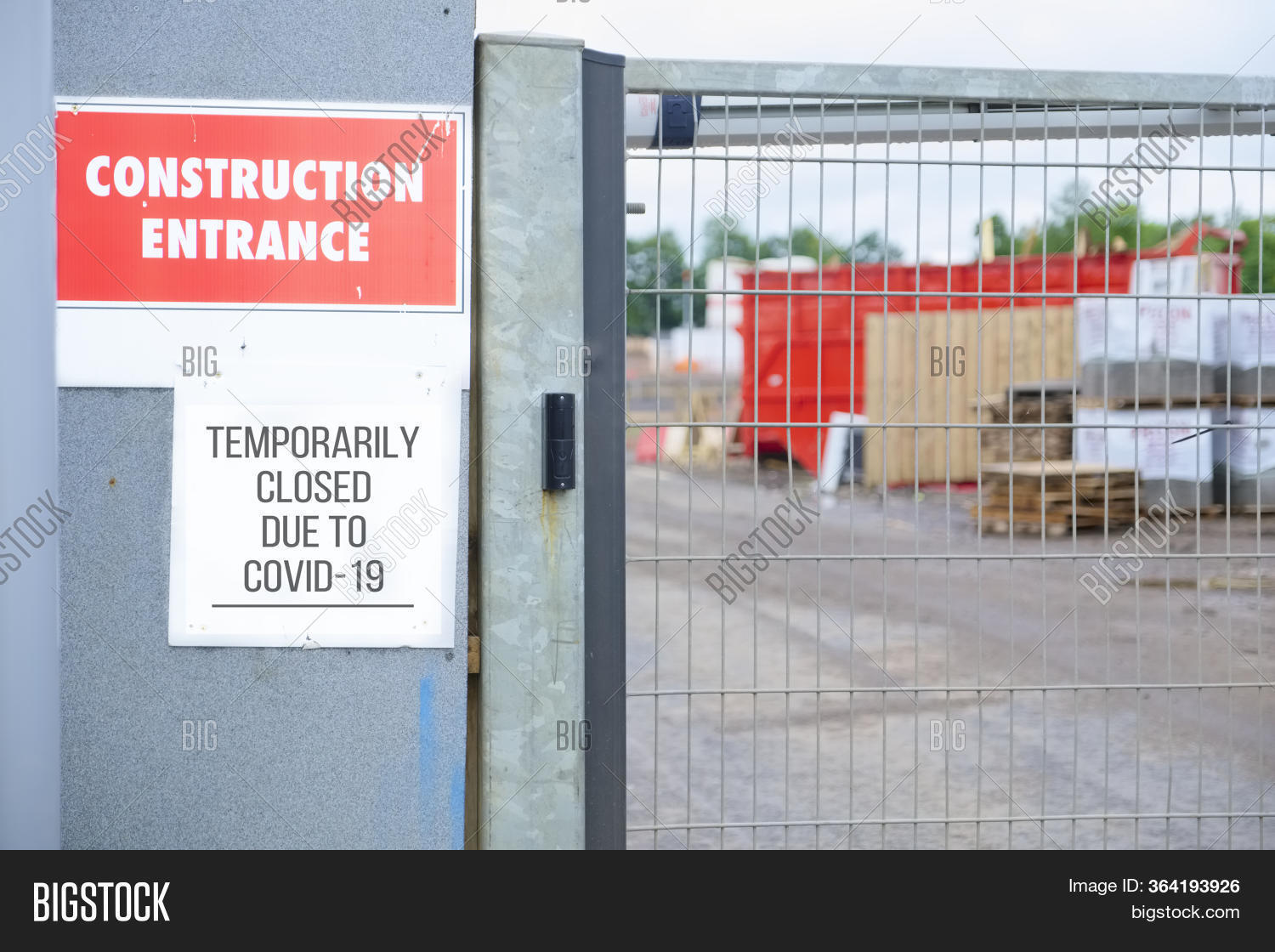 Closed Construction Image & Photo (Free Trial) | Bigstock