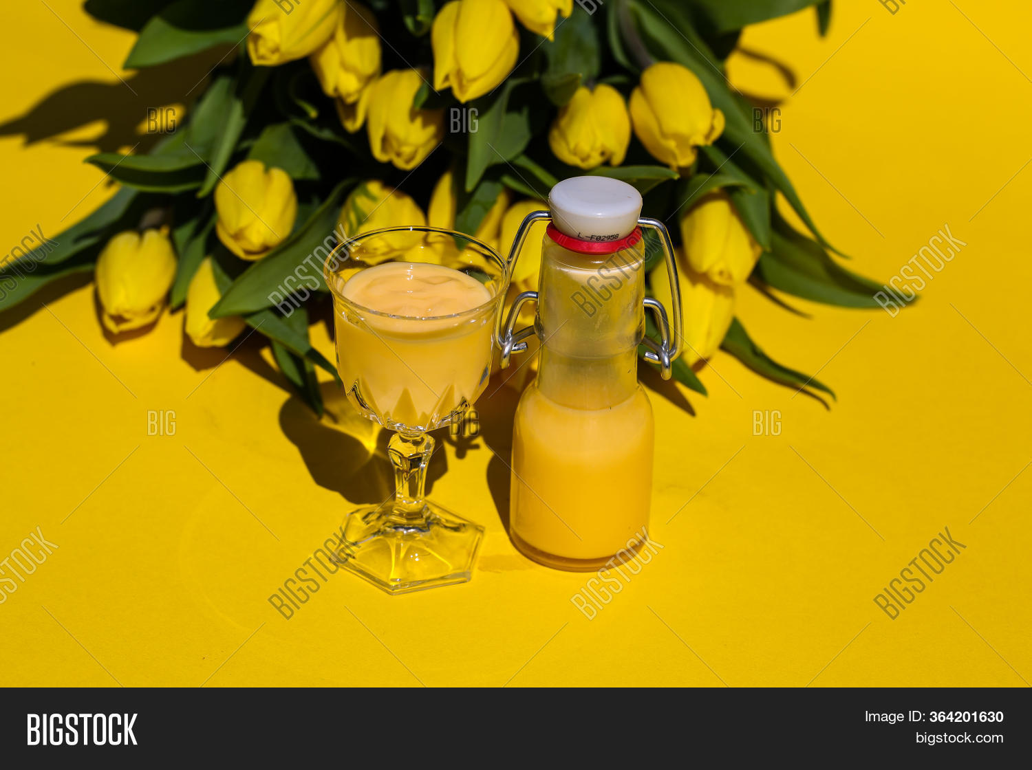 Eggnog Yellow Tulips Image & Photo (Free Trial) Bigstock