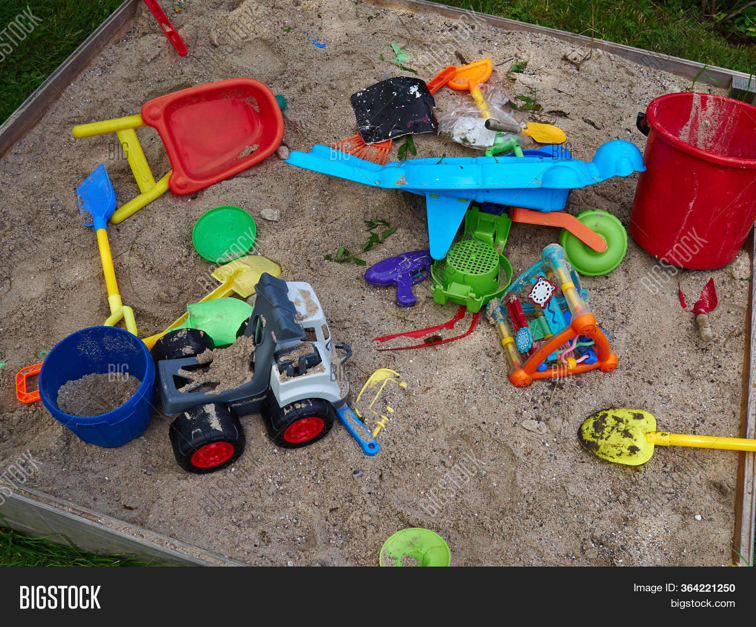 Sandbox Colorful Toys Image & Photo (Free Trial) Bigstock