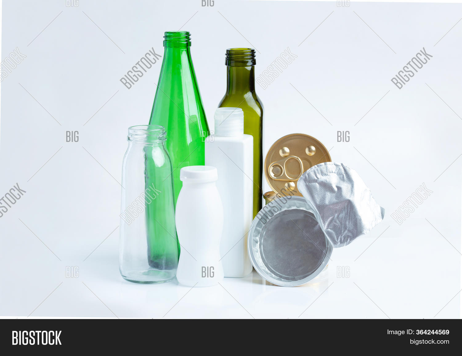 Glass Garbage, Plastic Image & Photo (Free Trial) Bigstock