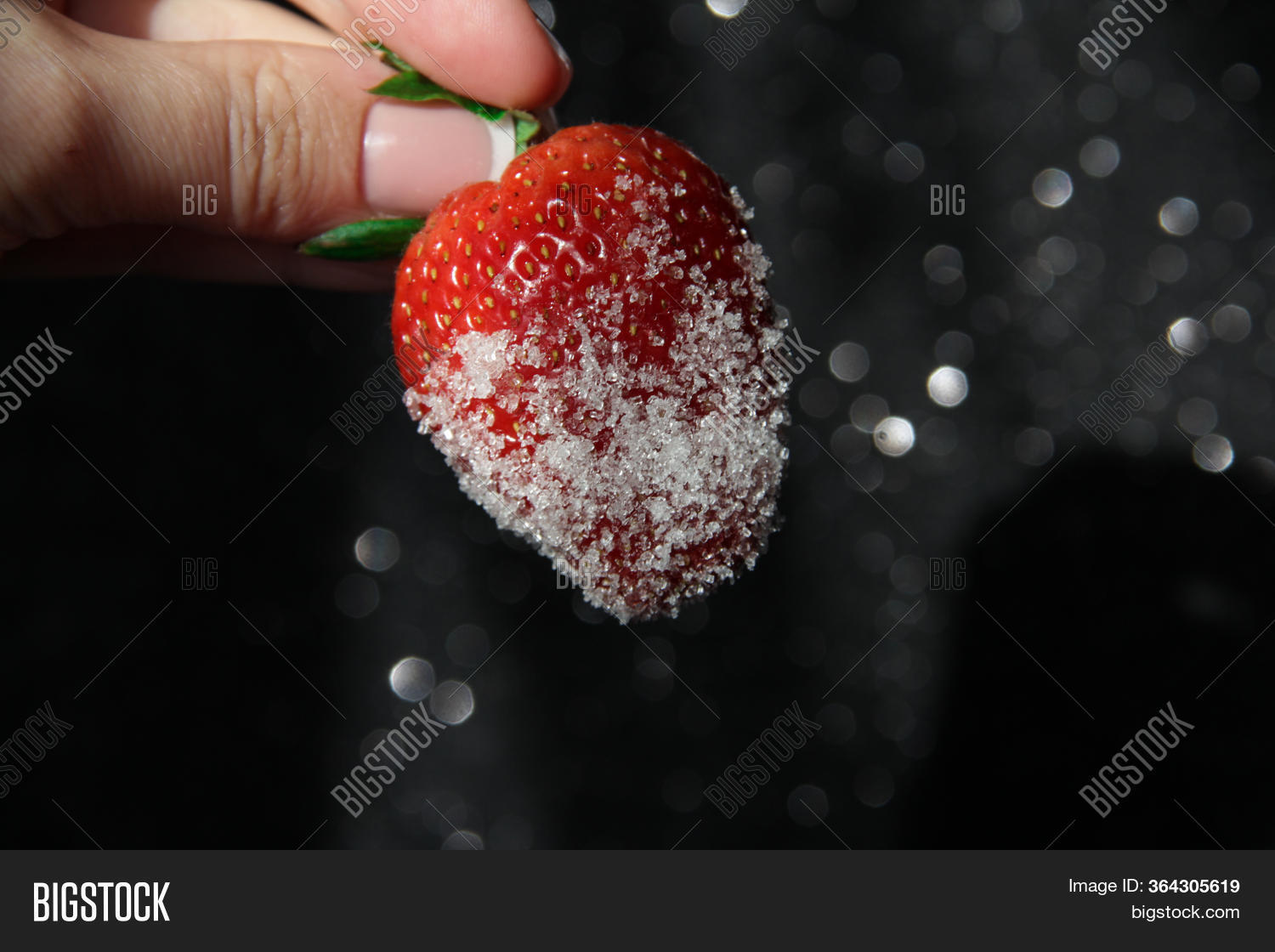Strawberries Sugar Image & Photo (Free Trial) Bigstock
