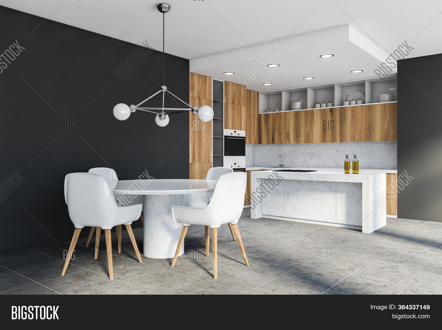Corner Modern Kitchen Image & Photo (Free Trial) Bigstock