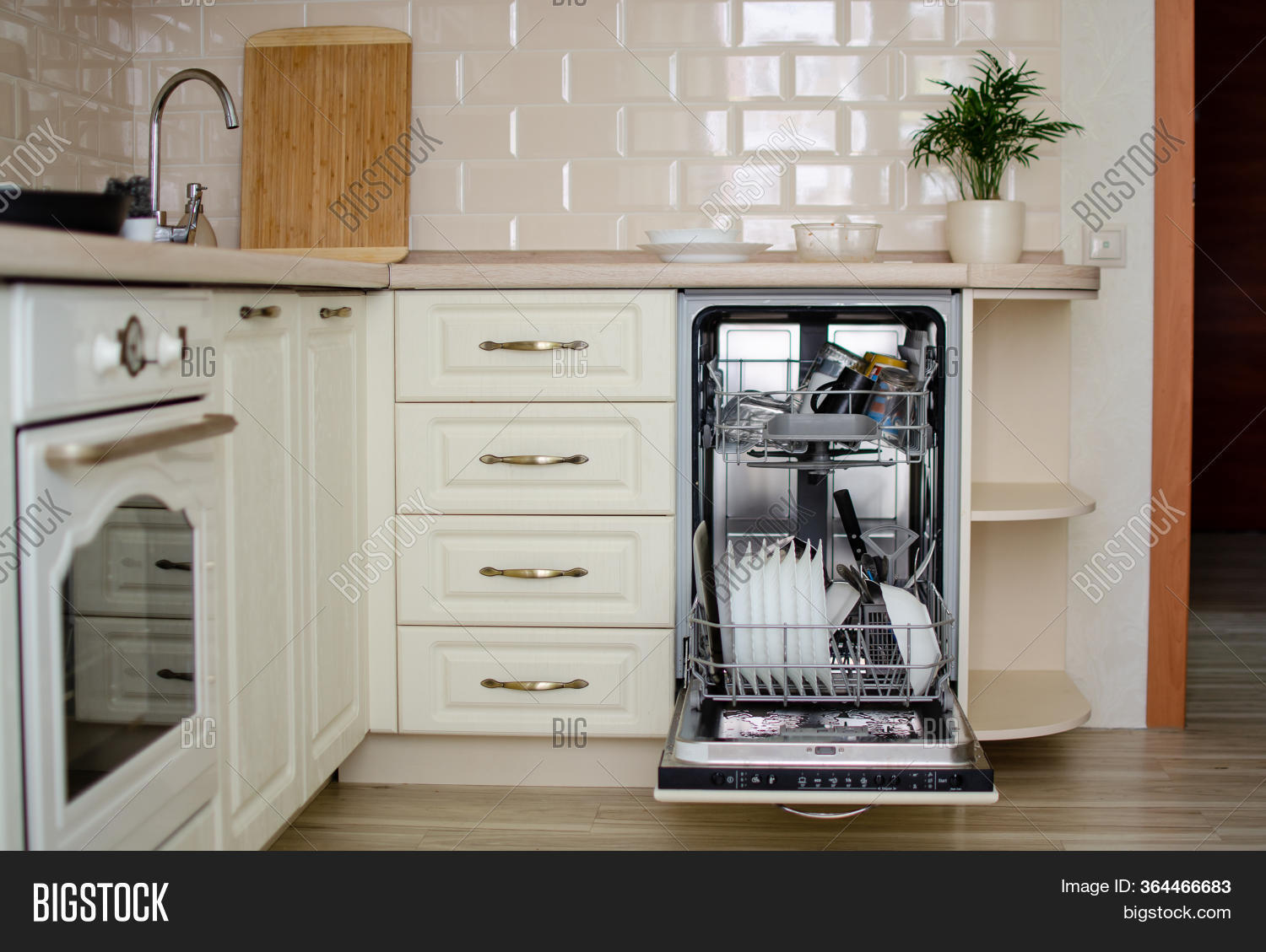 Open Dishwasher Clean Image & Photo (Free Trial) Bigstock
