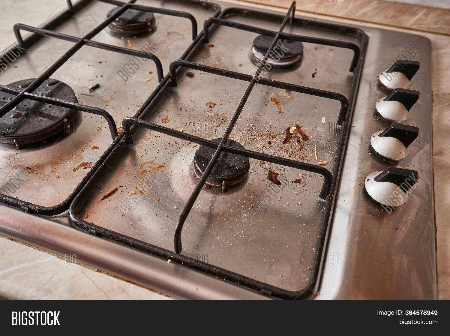 Dirty Stove Kitchen Image & Photo (Free Trial) Bigstock
