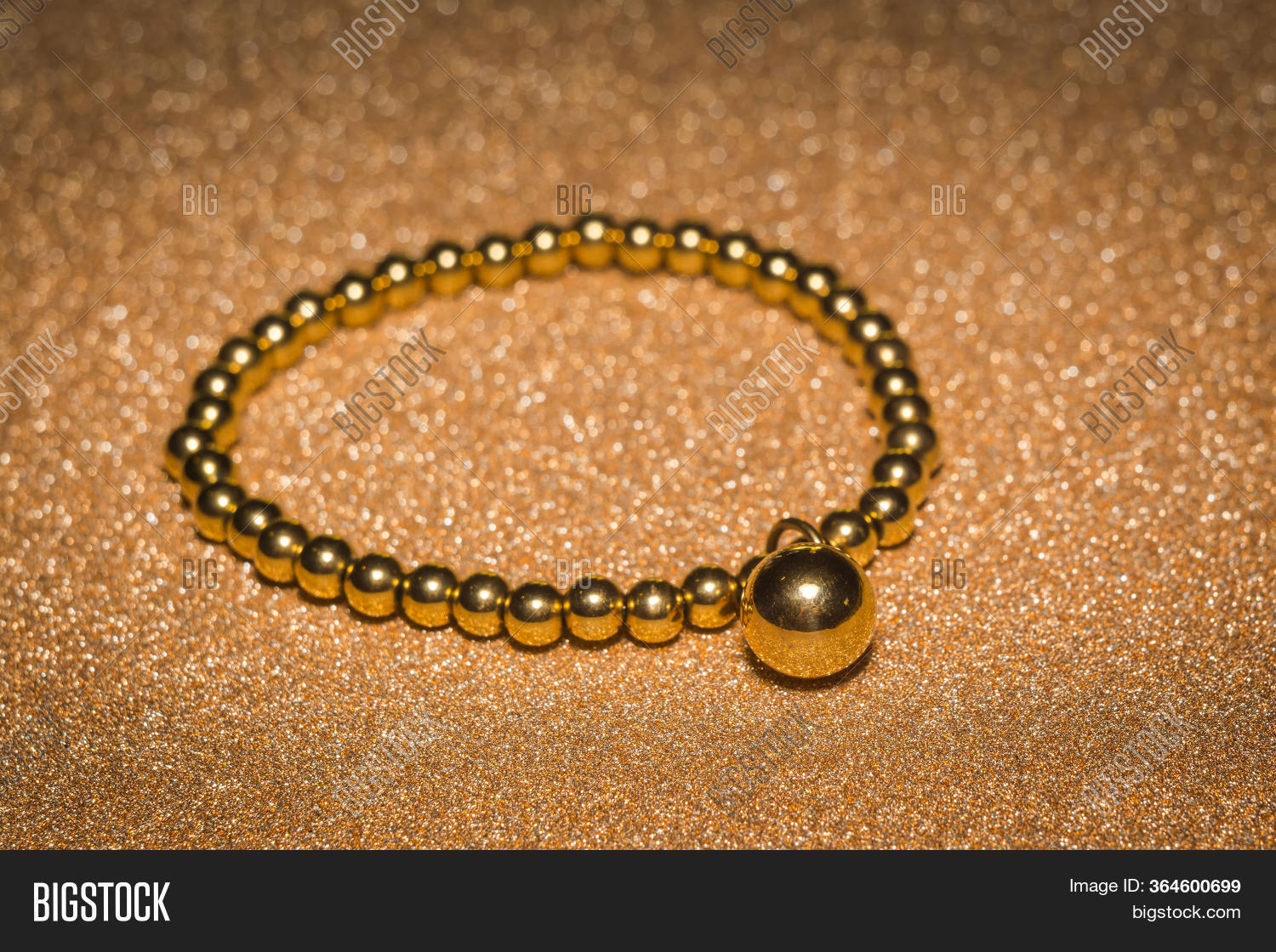 Golden Beaded Bracelet Image & Photo (Free Trial) Bigstock