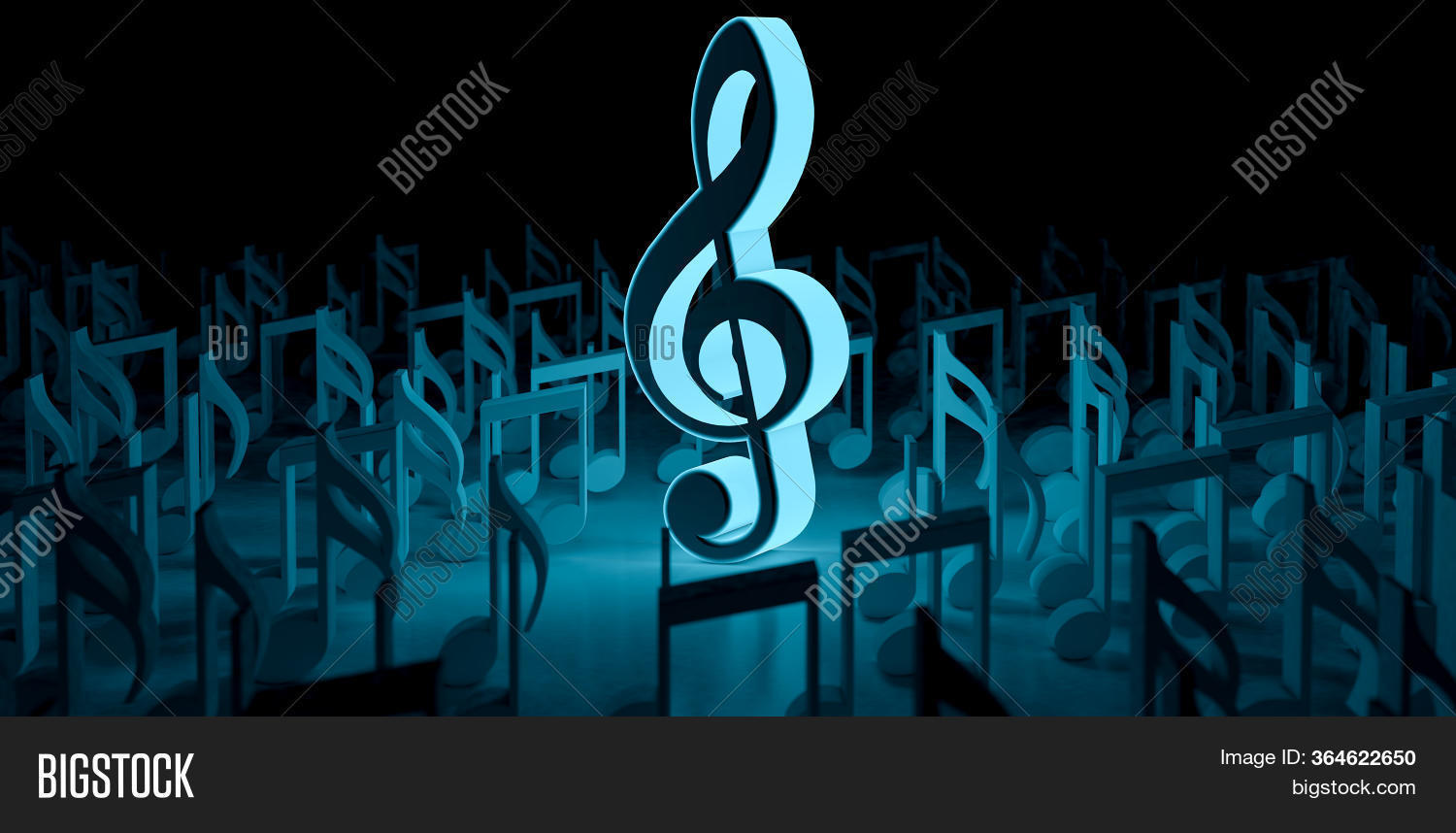 Song Melody Concept.3d Image & Photo (Free Trial) | Bigstock