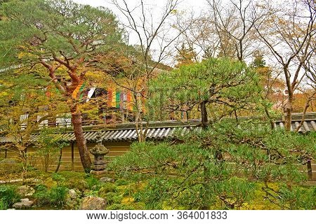 Kyoto, Jp - April 10 - Eikando Zenrinji Trees On April 10, 2017 In Kyoto, Japan. Eikando Formally Kn