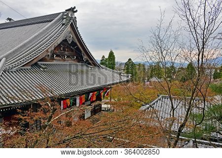 Kyoto, Jp - April 10 - Eikando Zenrinji Temple On April 10, 2017 In Kyoto, Japan. Eikando Formally K