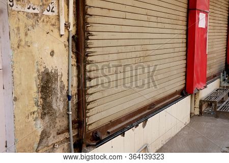 Shop Are Close During Lock Down In India Due To Covid-19 Pandemic
