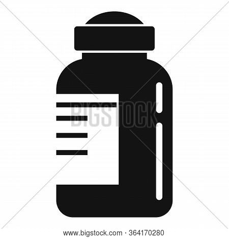 Insulin Bottle Icon. Simple Illustration Of Insulin Bottle Vector Icon For Web Design Isolated On Wh