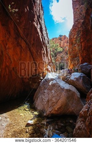Standley Chasm Near Alice Springs In Australia