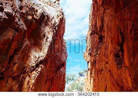 Standley Chasm Near Alice Springs In Australia