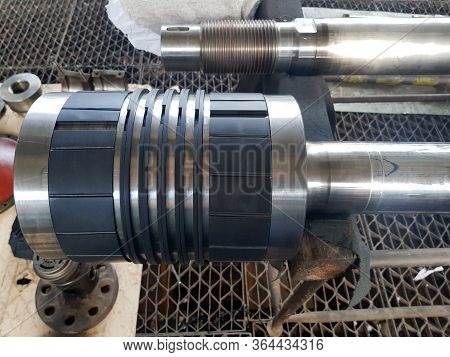Piston For Gas Compression In The Compressor